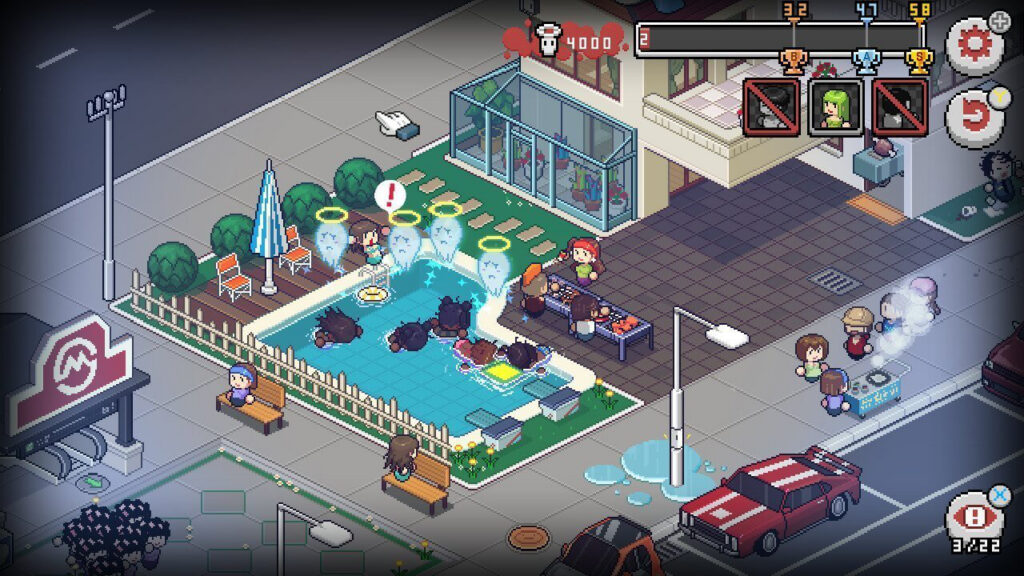 Death Coming Review - Dead pool