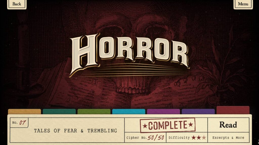 Prose and Codes Review - Horror