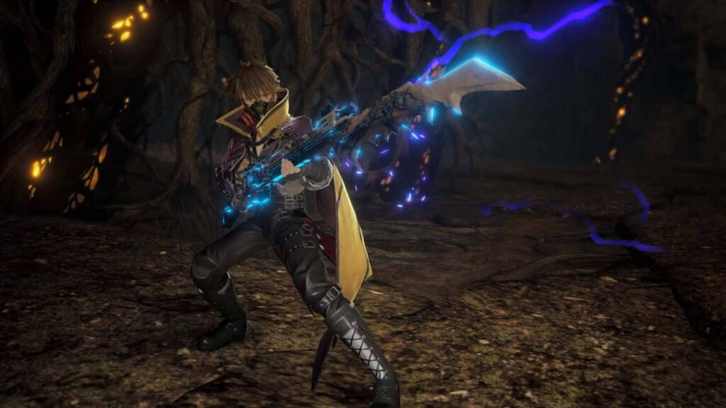 Code Vein Review - Electric axe