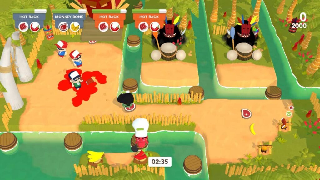 Cannibal Cuisine Switch Review - Barrell run