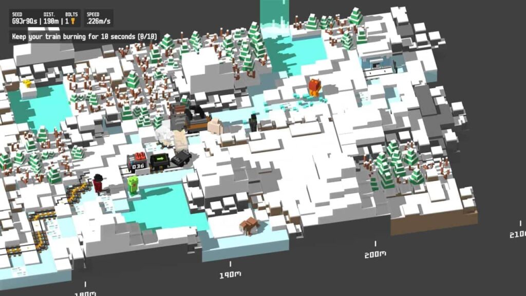 Unrailed! Review - Snow joke