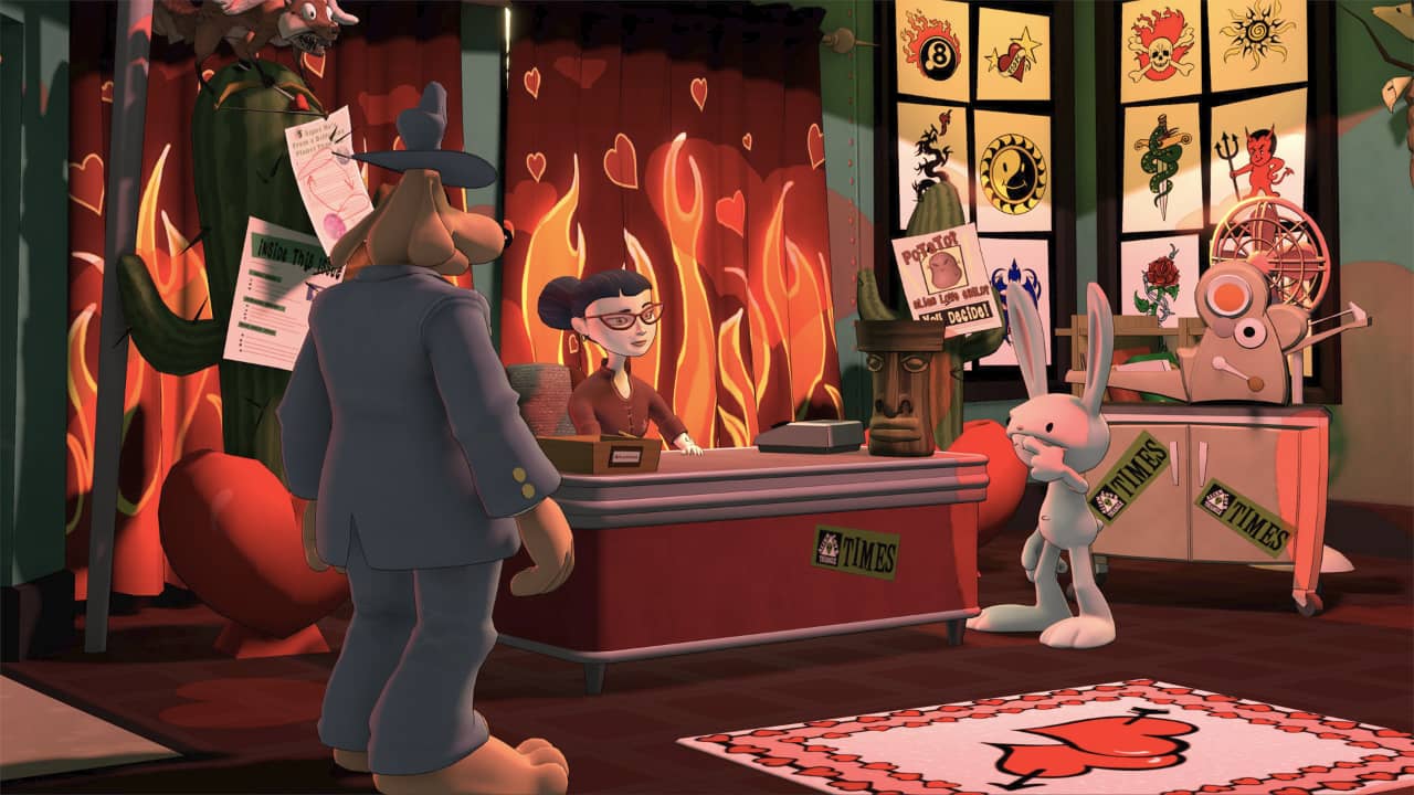 Sam and Max Save The World Remastered Review - Nice tats