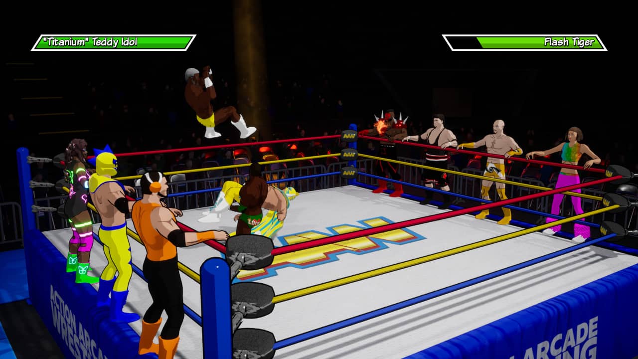 Action Arcade Wrestling Switch Review - Tag you're it