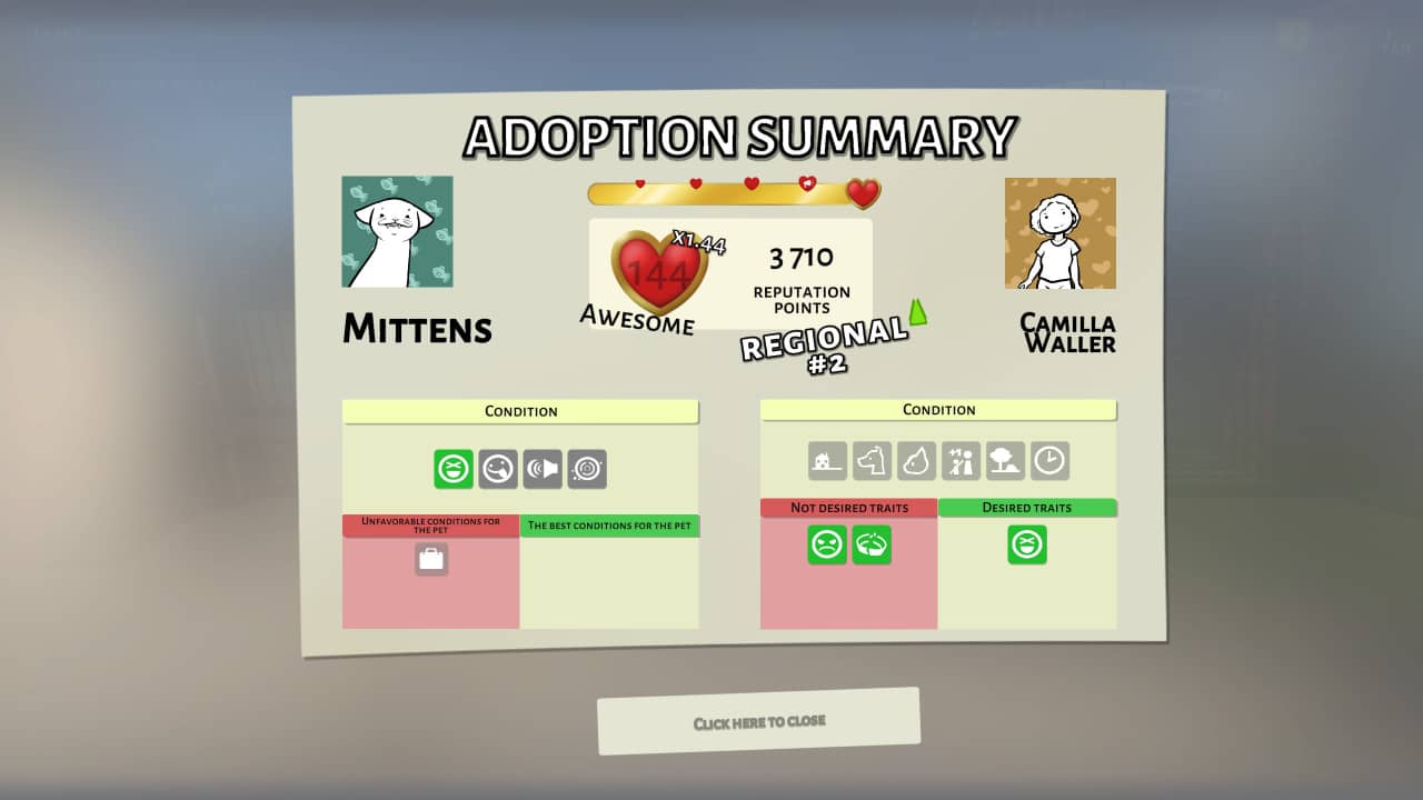 Animal Shelter Simulator Review - Mittens