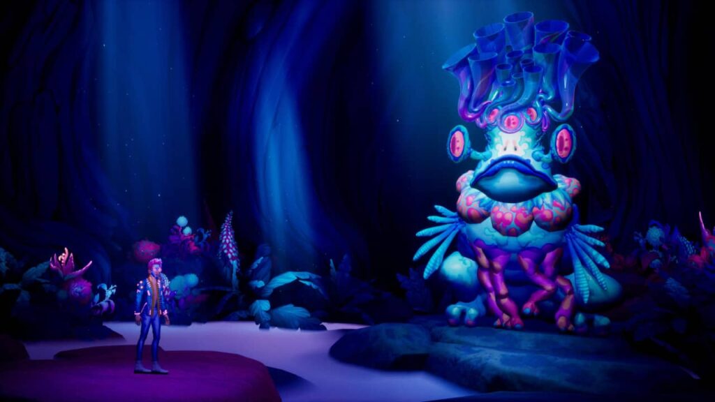 The Artful Escape Review PS5 - Mother-in-law