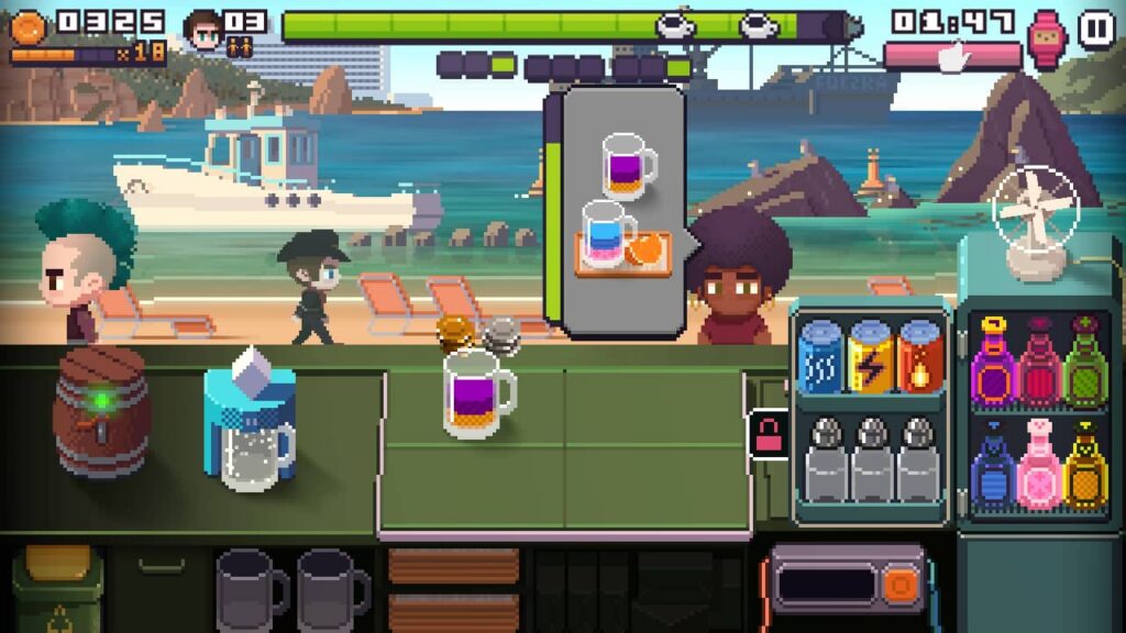 Pixel Cafe Review Mixer
