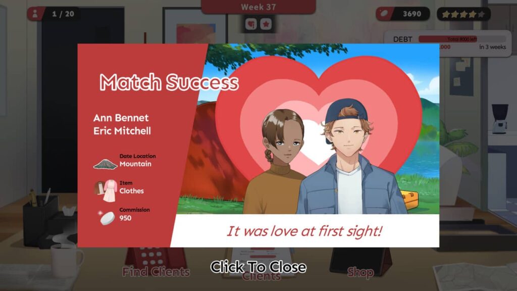 Matchmaker Agency Review - At first sight