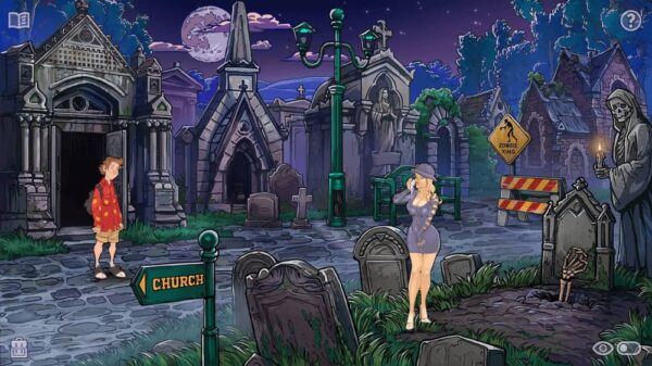 Jerry Wanker and the Quest to Get Laid Walkthrough - A grave situation