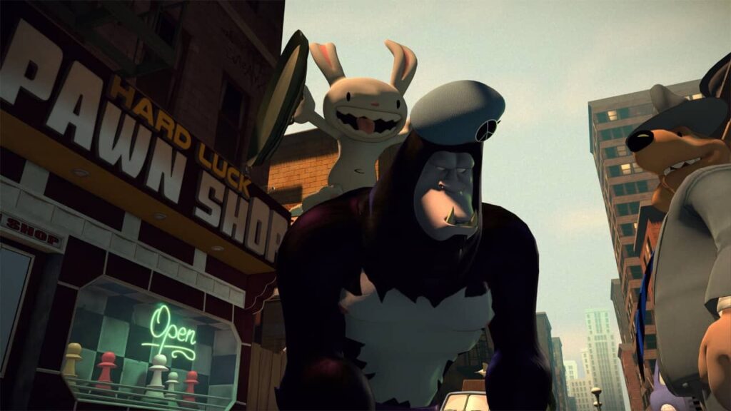 Sam & Max: The Devil's Playhouse Review - Dirty ape