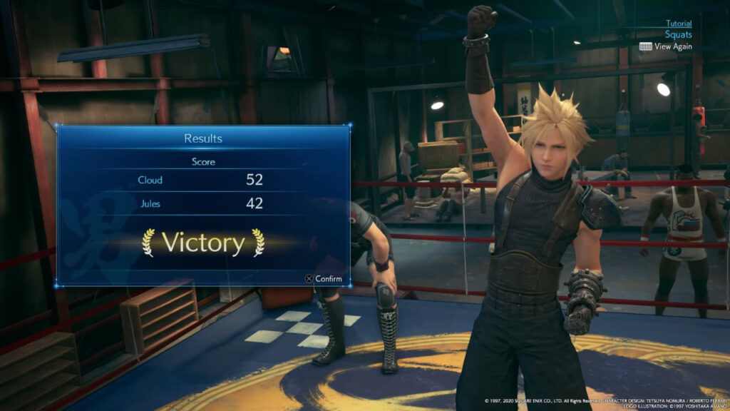 Final Fantasy VII Remake Review - Squats