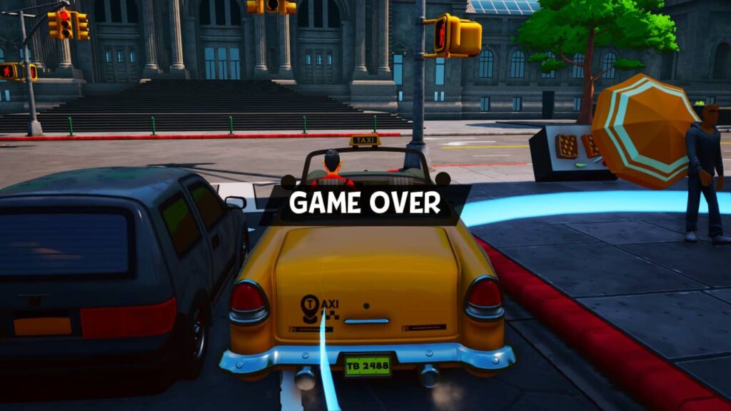 Taxi Chaos Review - Game over