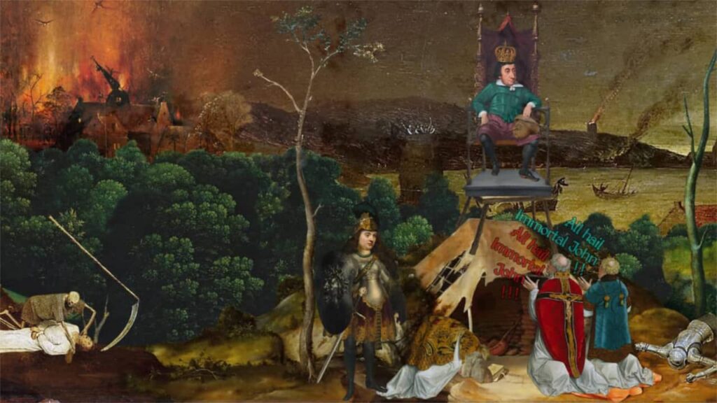 The Procession To Cavalry - On the John
