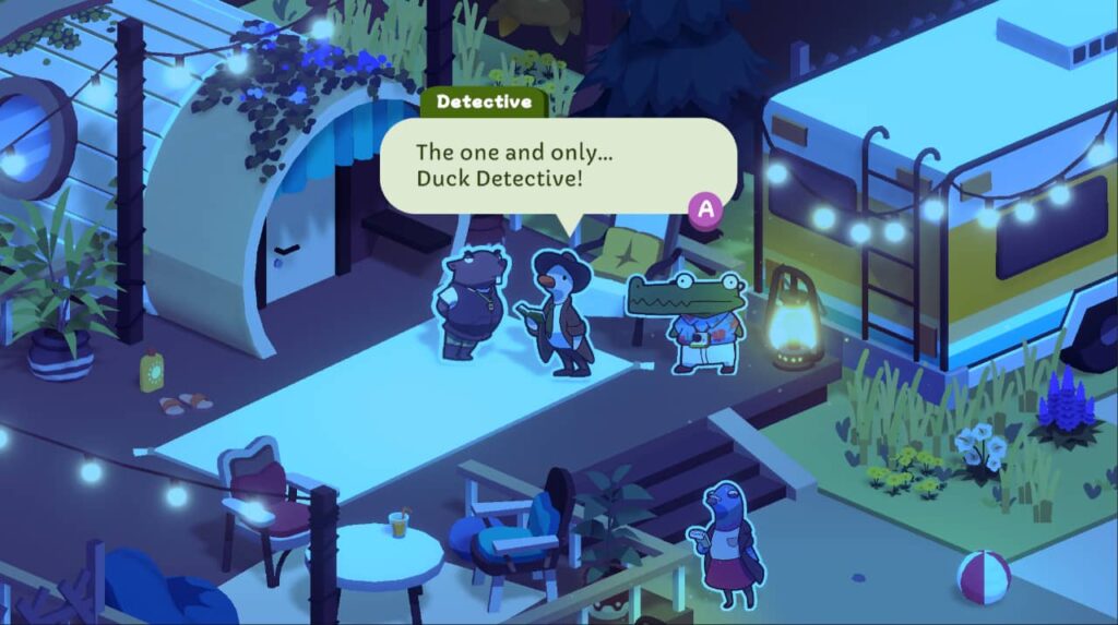 Duck Detective: The Ghost of Glamping Review - Who