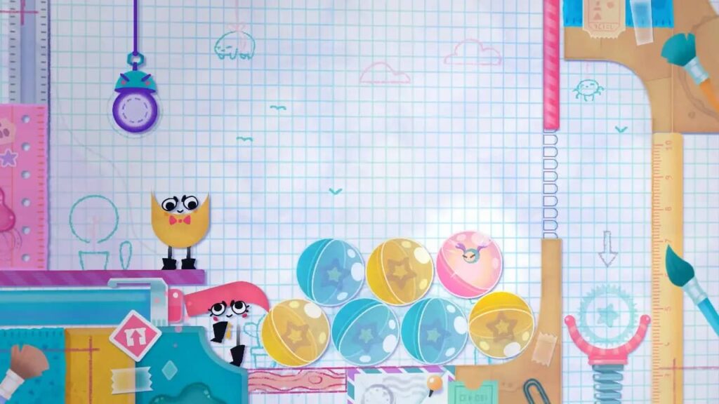 Snipperclips Review - Balls