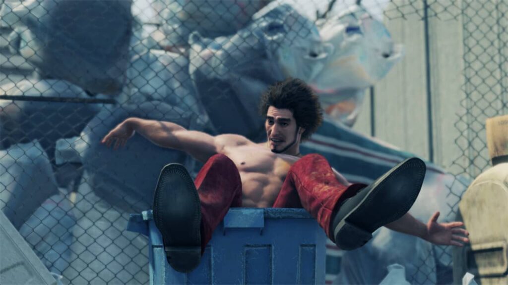 Yakuza: Like A Dragon Review - Bin man