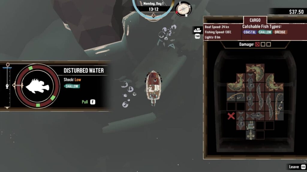 Dredge Review - Fish Tetris