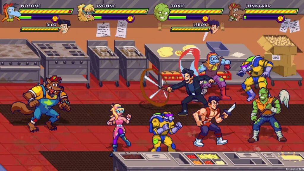 Toxic Crusaders Demo - What's cookin'