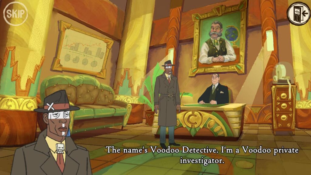 Voodoo Detective Walkthrough - About my overdraft...