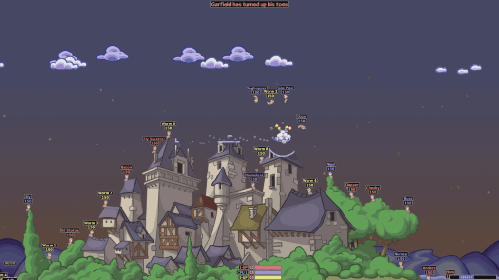Worms Armageddon Anniversary Edition Review - Worm's castle is worm's home