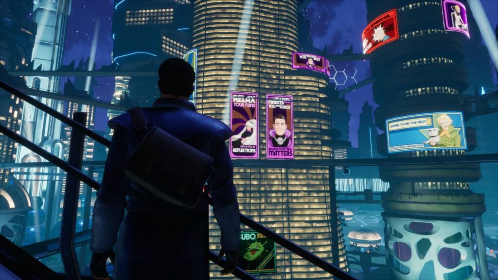Beyond a Steel Sky PS4 Review - Night walker