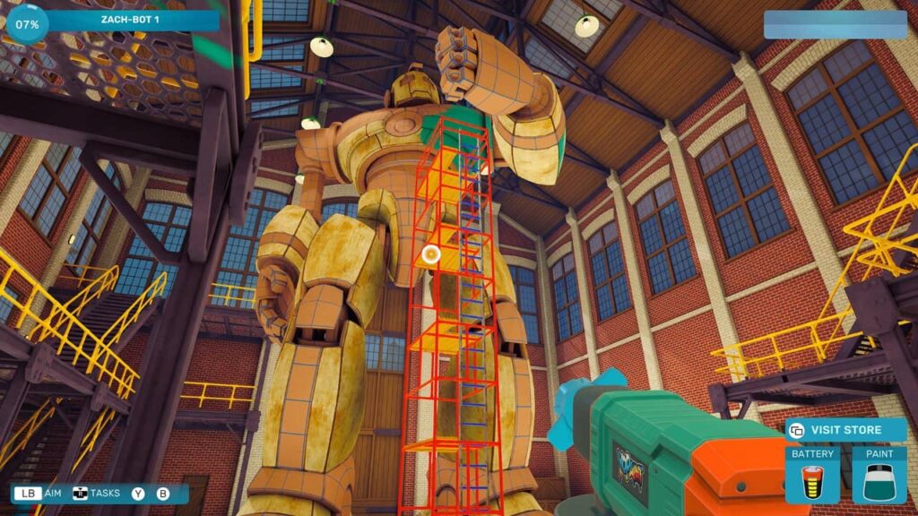 Spray Paint Simulator Review - I, Big Robot