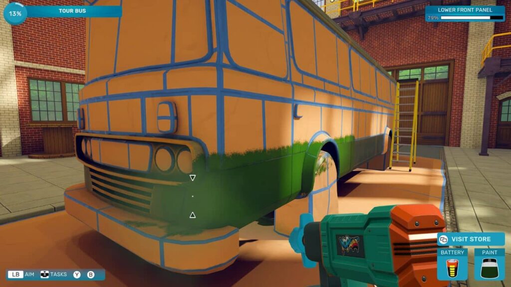 Spray Paint Simulator Review - Masking