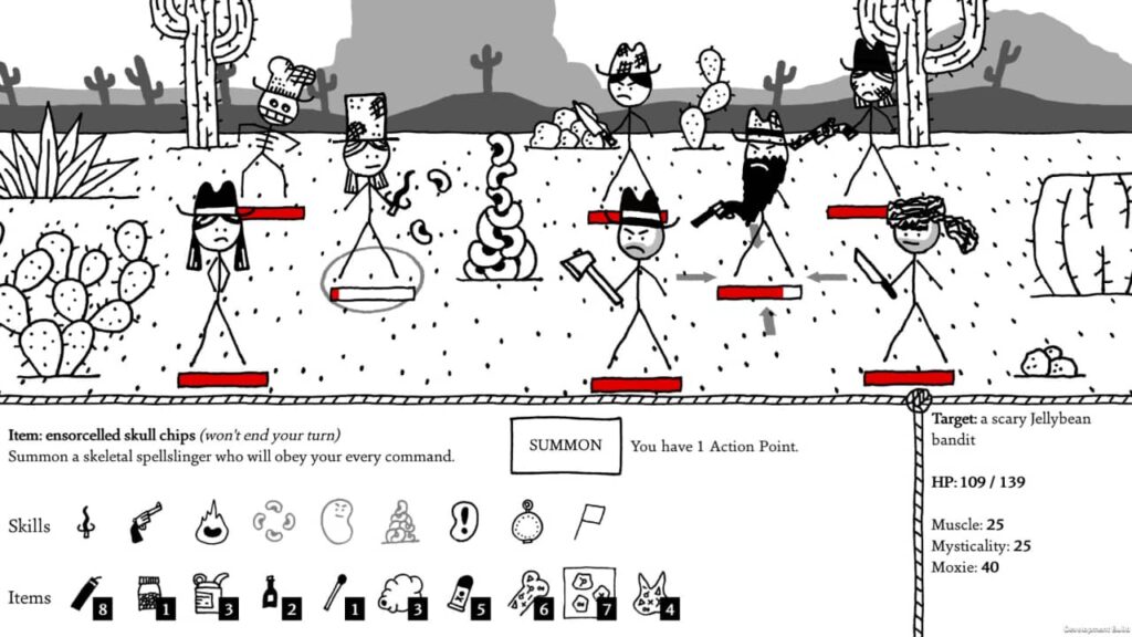 West of Loathing Switch Review - Stick fight