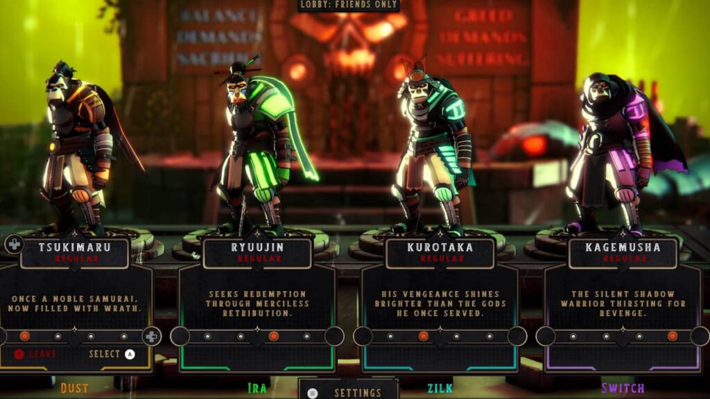 Cursed Blood Review - This lot are bananas