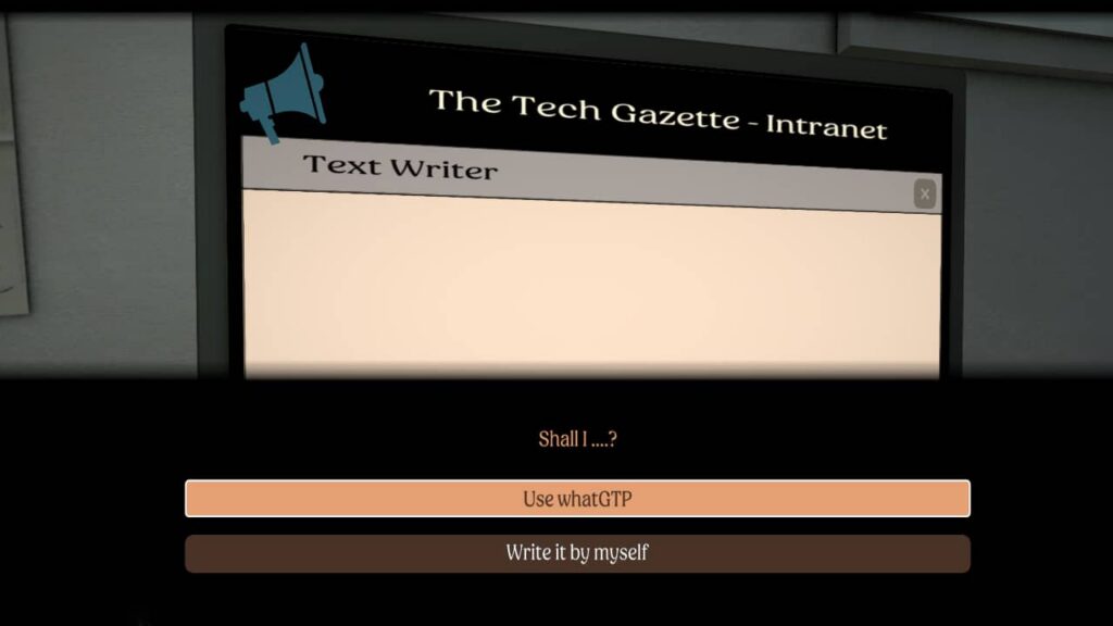 Game Settings Preview - The horror
