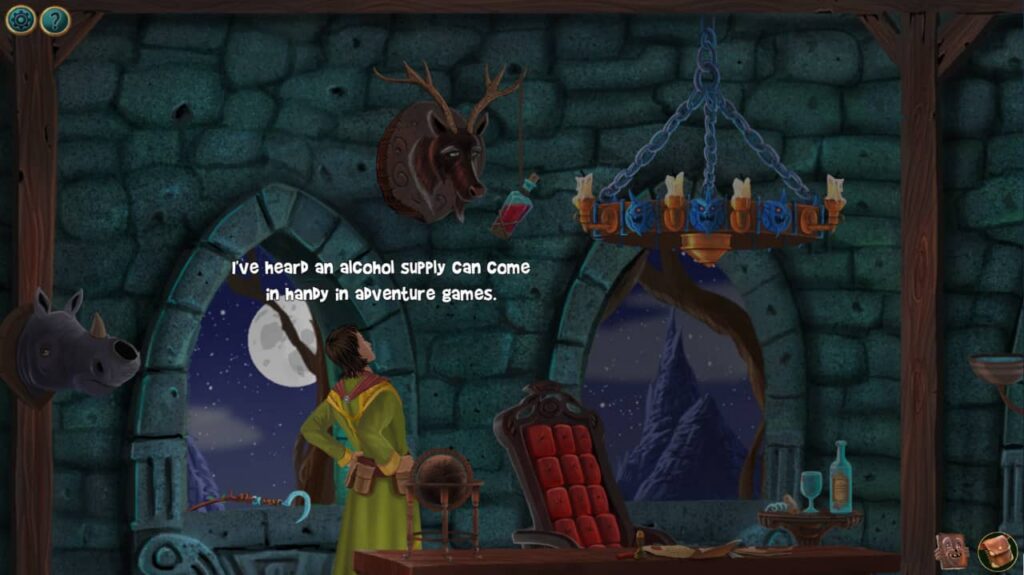 Plot of the Druid - Booze