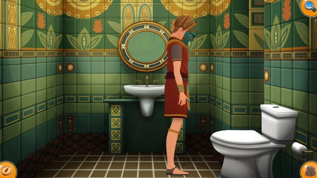 Scott Whiskers: The Search for the Golden Cat Review - Toilet humour