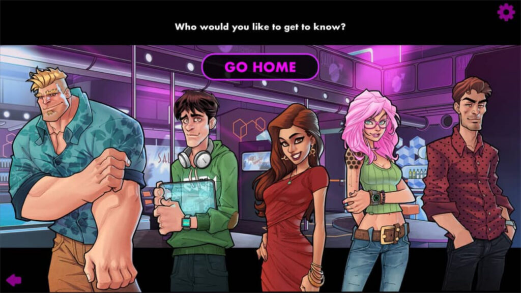 Blake: The Visual Novel Review - Socials