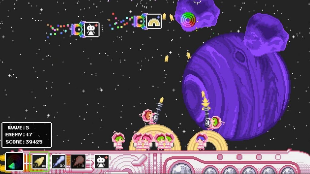 Cake Invaders Review - Power