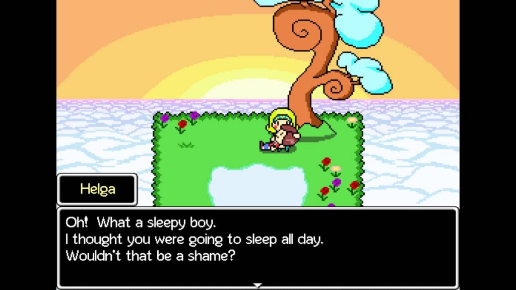 Jimmy and the Pulsating Mass Review - Jimmy and the doting mother