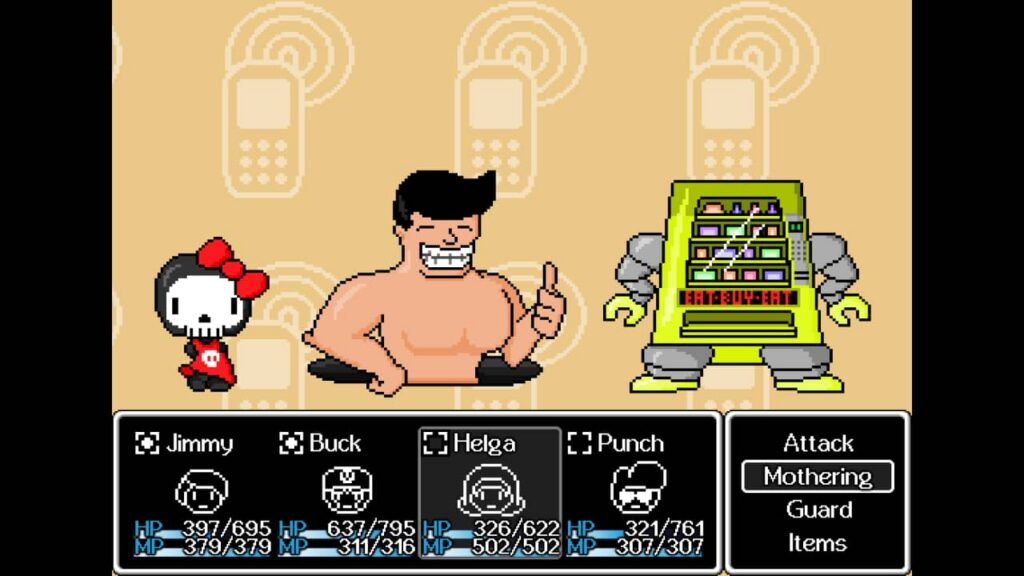 Jimmy and the Pulsating Mass Review - Jimmy and the vending machine