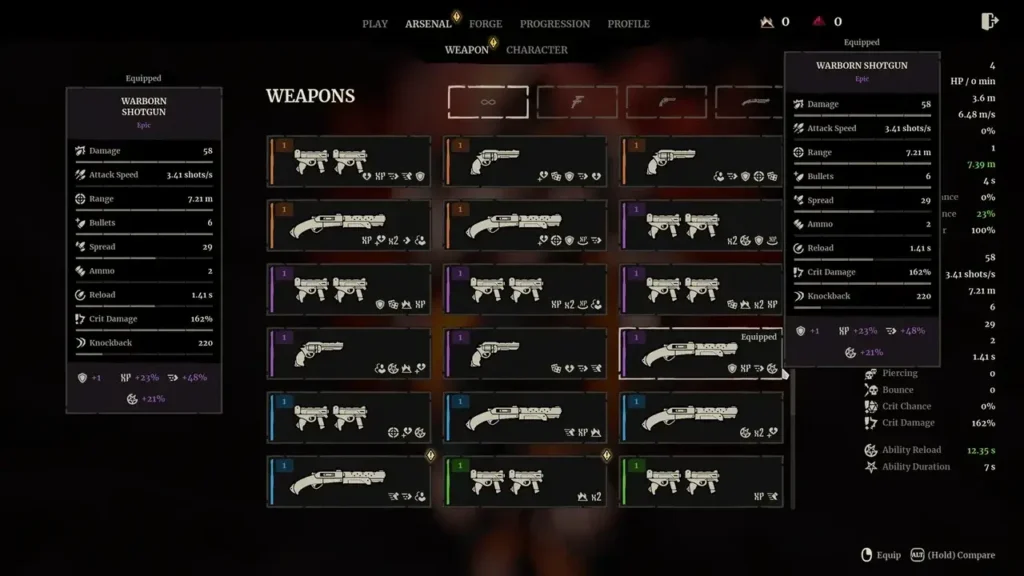 Grind Survivors Review - Arsenal