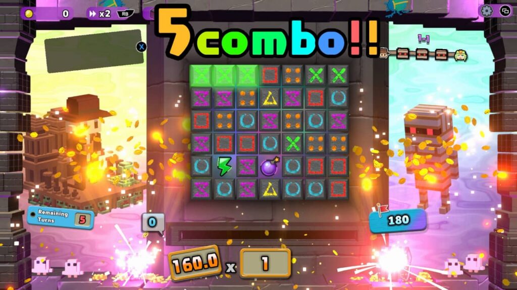 Dialoop -Roguelite Puzzle- Review - Mummy combo