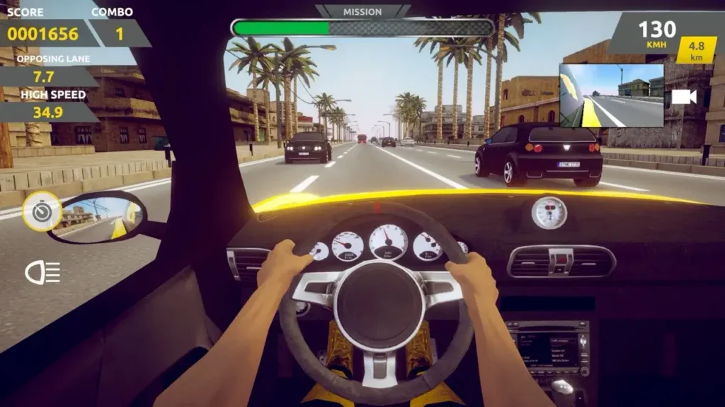 Nitro City Racing Review - Opposing lanes