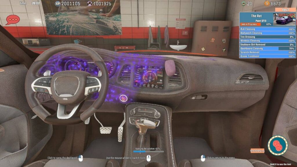 Car Wash Simulator Preview - Got to dash..board