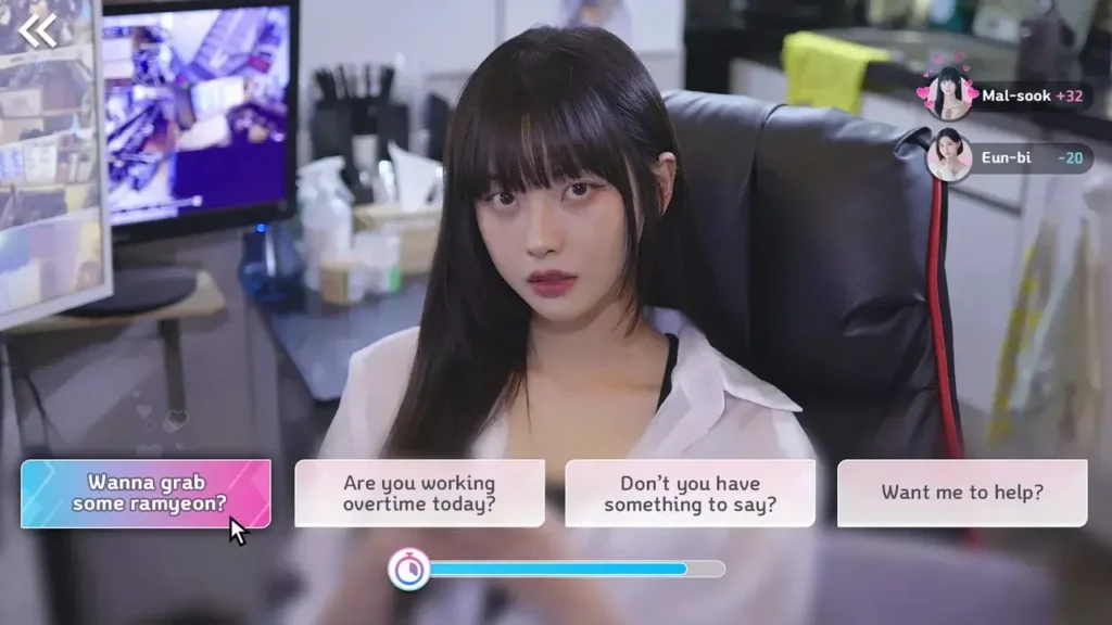 Five Hearts Under One Roof Review Dialogue options