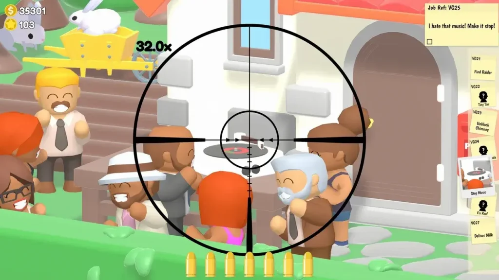 Sniper Dan Review Music control