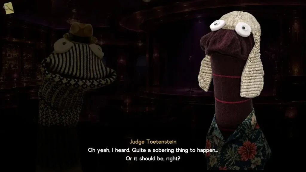 Sockpuppet Noir Review Judge