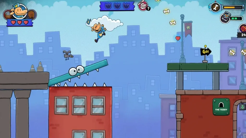 Dog Man Bark In Action Review Jump