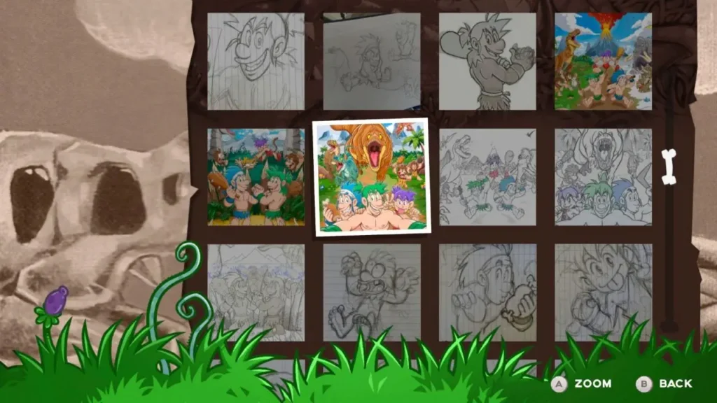 Joe and Mac Retro Collection Review Art