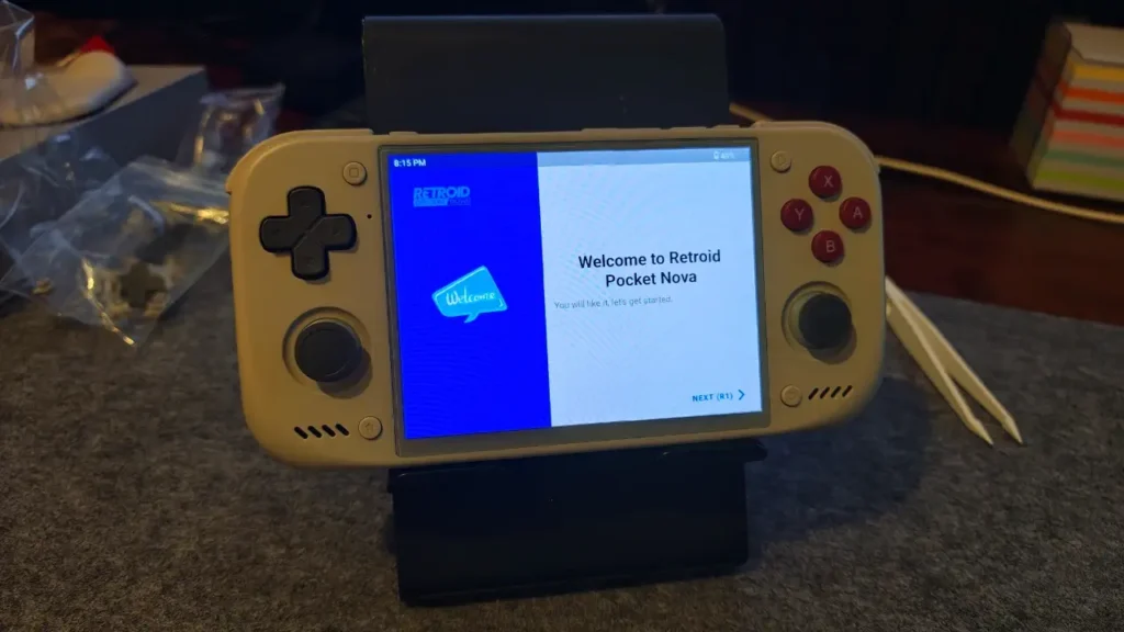 Retroid Nova startup