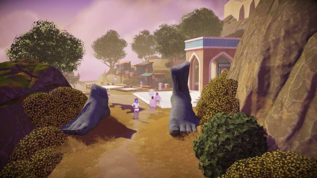 Heaven's Vault Review - Something's a foot